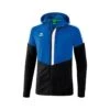 Erima Trainingsjacke Squad Mit Kapuze Royal/schwarz/weiss Herren