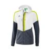 Erima Trainingsjacke Squad Weiss/grau/lime Damen