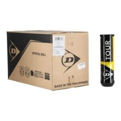 Dunlop Tennisbälle Tour Brilliance Dose 18x4er Im Karton