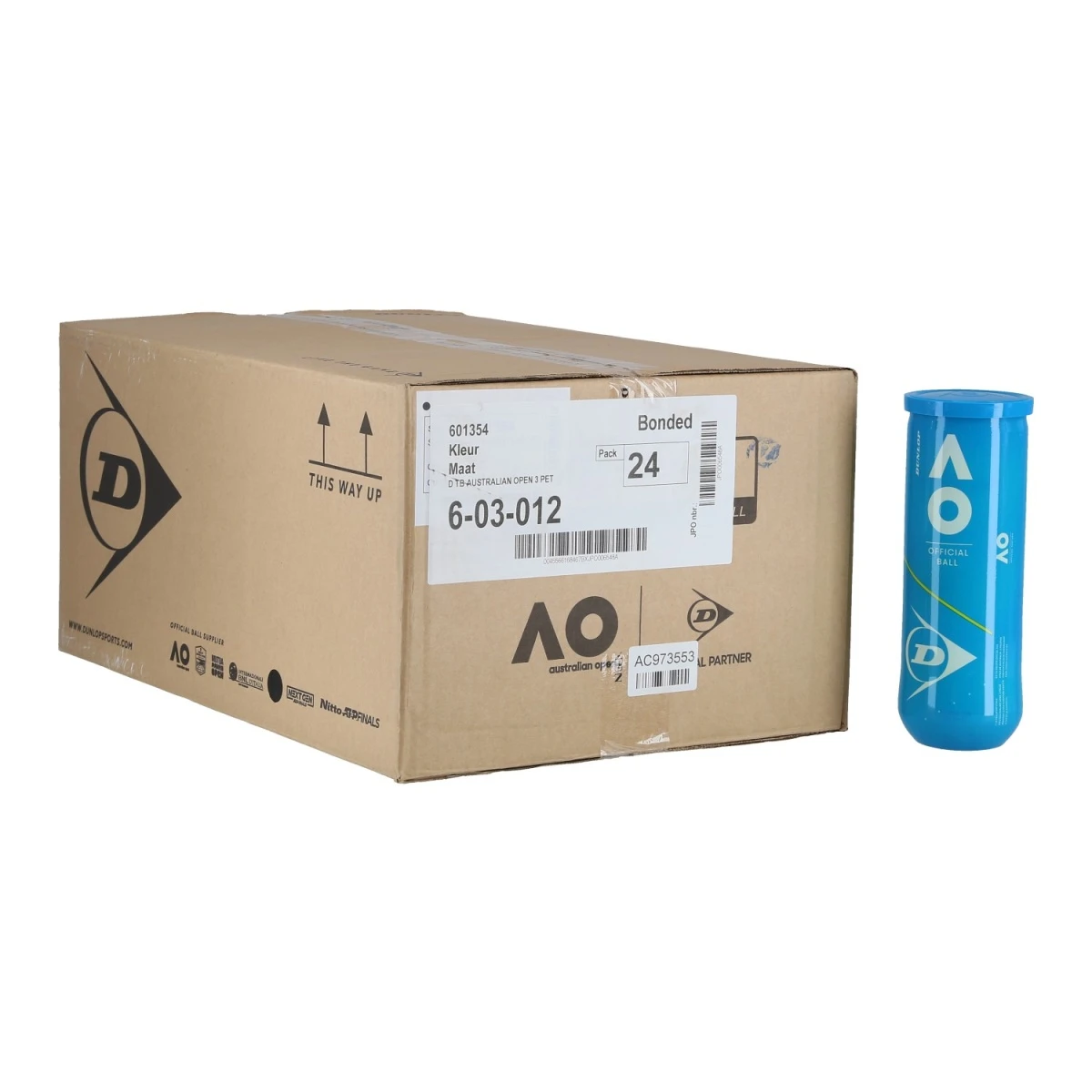 Dunlop Tennisbälle Australian Open Dose 24x3er Im Karton