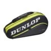 Dunlop Tennis-Racketbag Srixon SX Performance Thermo (Schlägertasche, 1 Hauptfach) Schwarz/gelb 3er