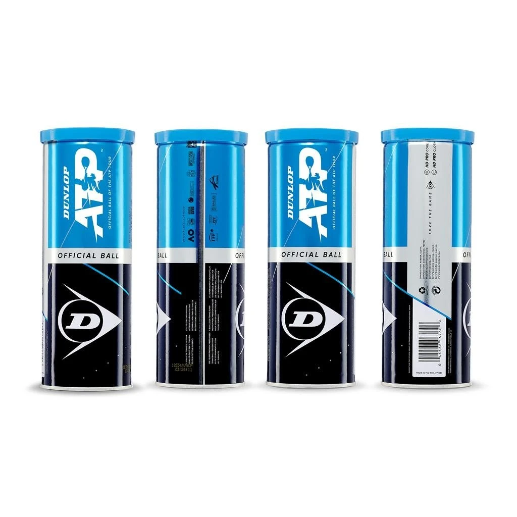 Dunlop Tennisbälle ATP (Nitto ATP Finals) - Dose 24x3er Im Karton – Bild 2