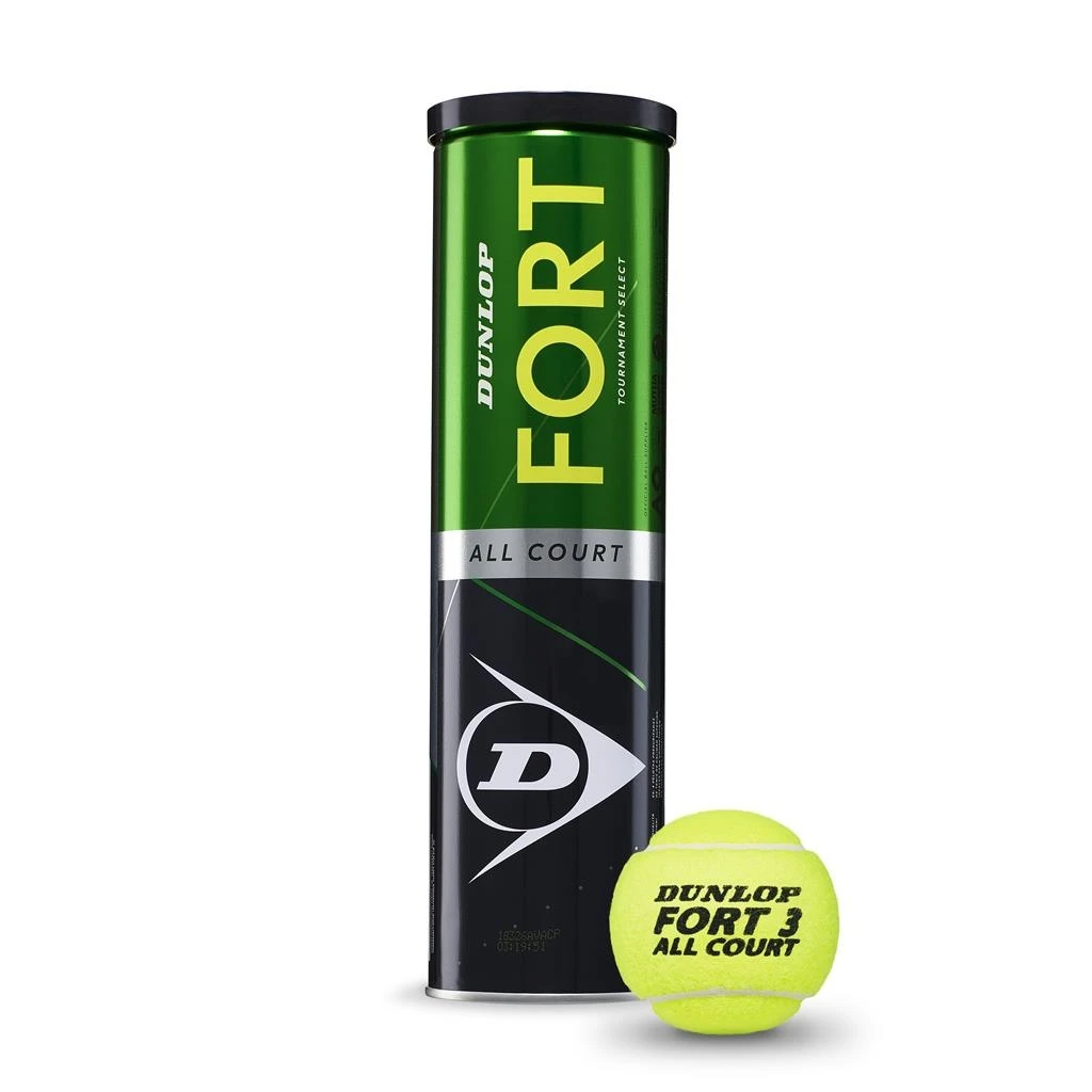 Dunlop Tennisbälle Fort Allcourt TS Dose 2x4er Bi-Pack – Bild 2
