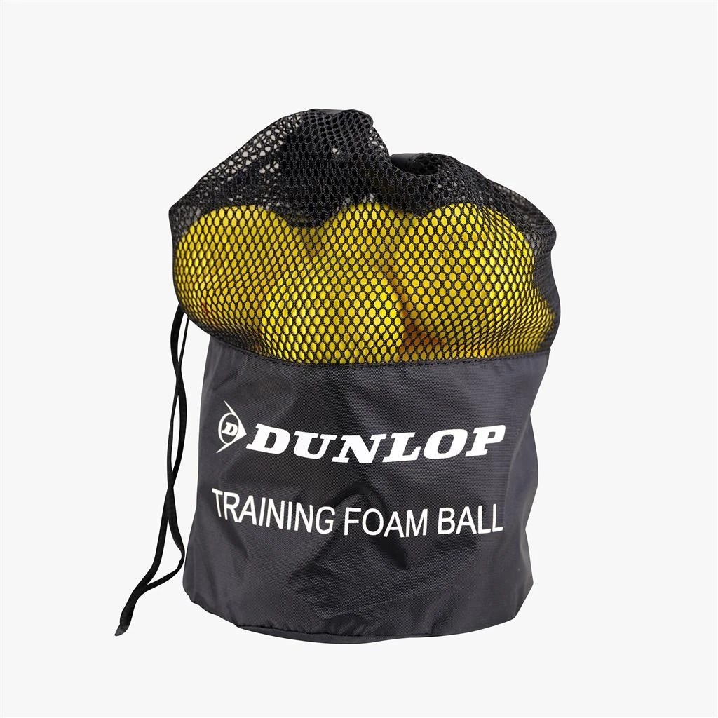 Dunlop Schaumstoffbälle Training Foam Gelb 12er – Bild 2