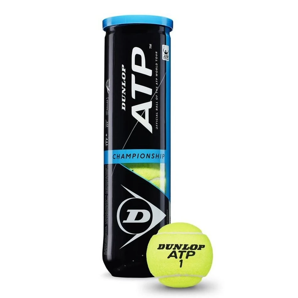 Dunlop Tennisbälle ATP Championship Dose 2x4er Bi-Pack – Bild 2