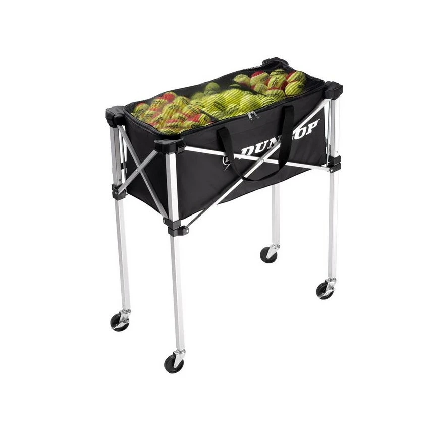 Dunlop Ballwagen Foldable Teaching Cart (für Maximal 250 Bälle)