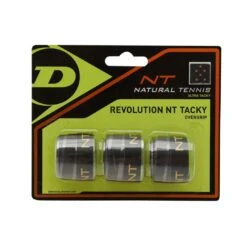 Dunlop Overgrip Revolution NT Tacky 0.5mm Schwarz - 3 Stück