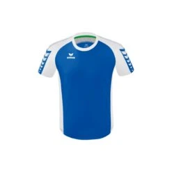 Erima Sport-Tshirt Six Wings Trikot (100% Polyester, Strapazierfähig) Royalblau/weiss Kinder