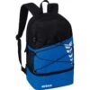Erima Rucksack Six Wings - Multifunktionsrucksack Mit Doppel-Reißverschluss - Royalblau/schwarz