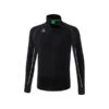 Erima Sport-Langarmshirt Liga Star Trainingstop (strapazierfähig Funktionsmaterial, Stehkragen) Schwarz Herren