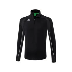 Erima Sport-Langarmshirt Liga Star Trainingstop (strapazierfähig Funktionsmaterial, Stehkragen) Schwarz Herren
