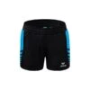 Erima Sporthose Short Six Wings Worker (100% Polyester) Kurz Schwarz/curacaoblau Damen