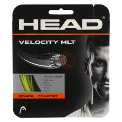 Head Tennissaite Velocity MLT (Armschonung+Touch) Gelb 12m Set