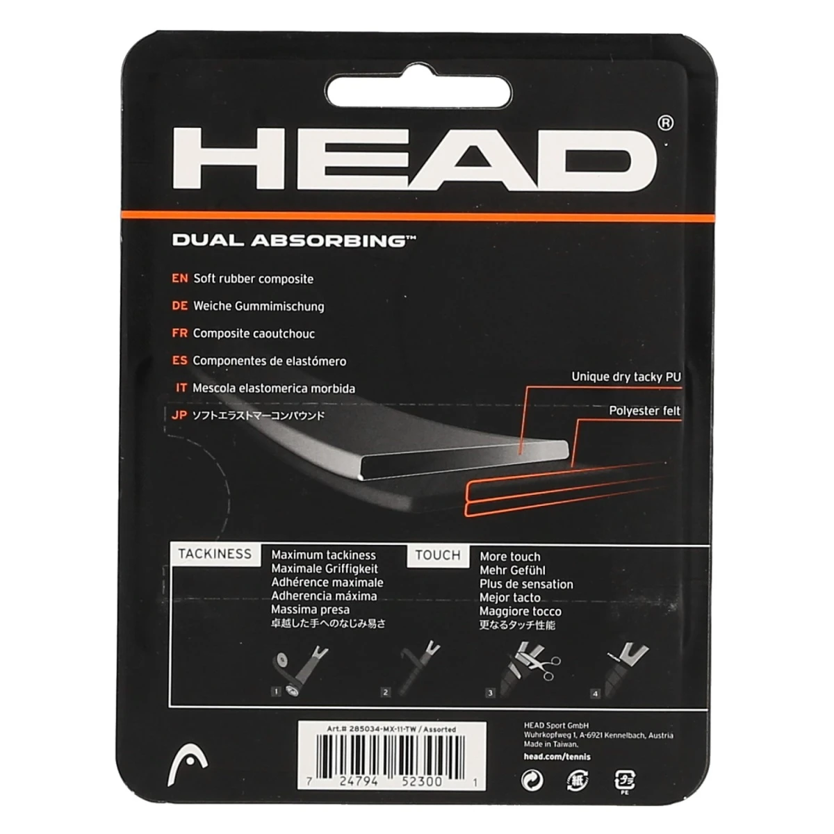 Head Basisband Dual Absorbing 1.75mm Blau – Bild 2