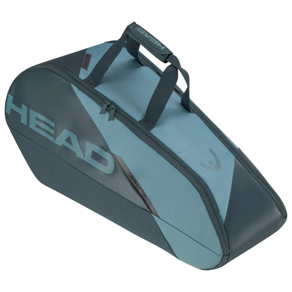 Head Tennis-Racketbag Tour Racquet Bag M (Schlägertasche, 2 Hauptfächer) 2023 Cyanblau 6er – Bild 3