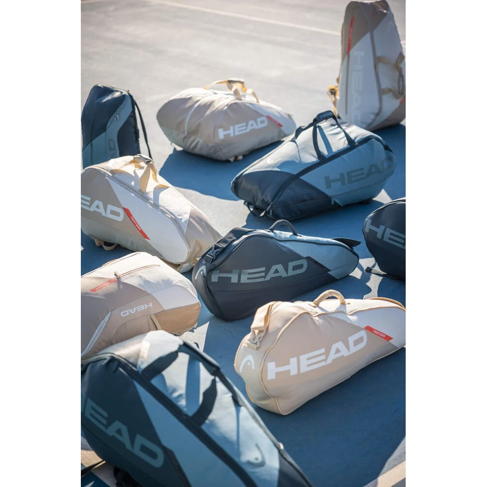 Head Tennis-Racketbag Tour Racquet Bag S (Schlägertasche, 1 Hauptfach) 2023 Cyanblau 3er – Bild 2