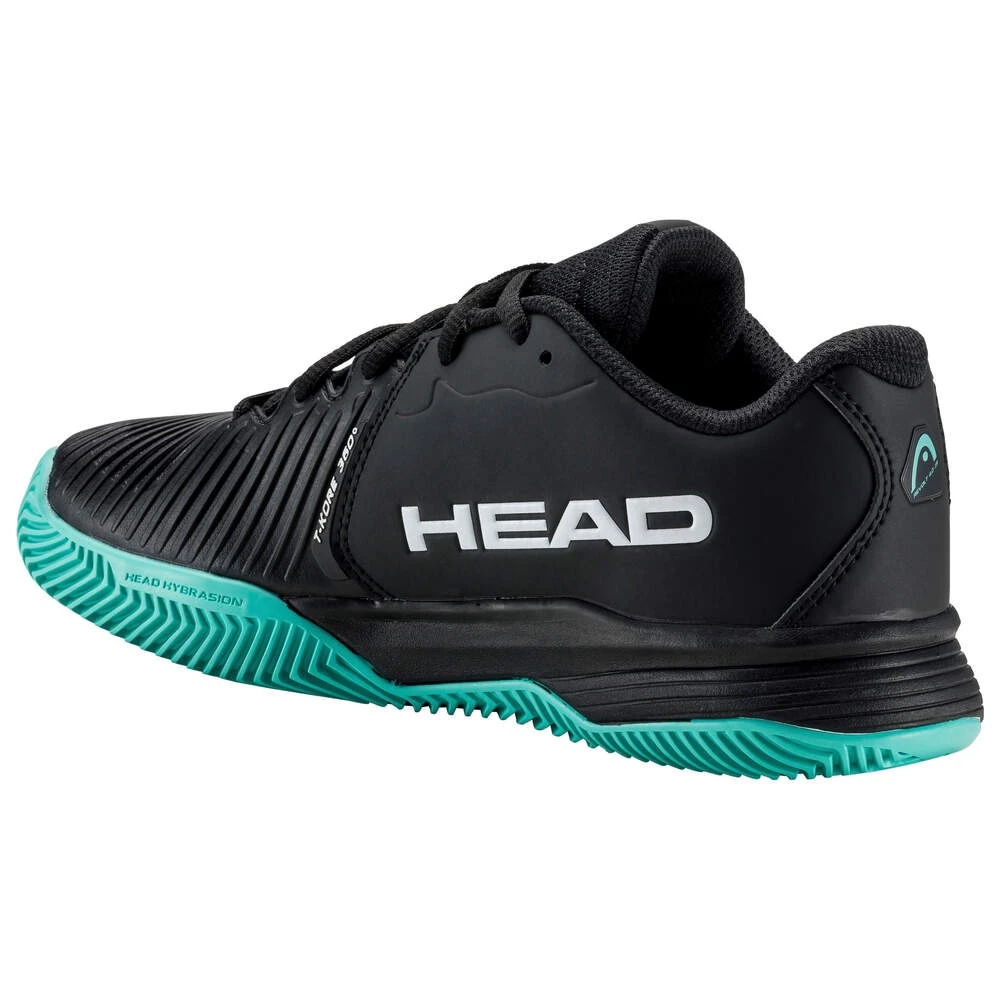 Head Tennisschuhe Revolt Pro 4.0 Clay/Sandplatz 2023 Schwarz Kinder – Bild 2