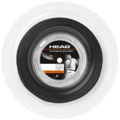 Head Tennissaite Synthetic Gut PPS (Power+Kontrolle) Schwarz 200 Meter Rolle