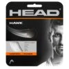 Head Tennissaite Hawk (Haltbarkeit+Power) Weiss 12m Set
