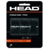 Head Overgrip Prestige Pro (klebrig, Glatt) 0.6mm Schwarz 3er
