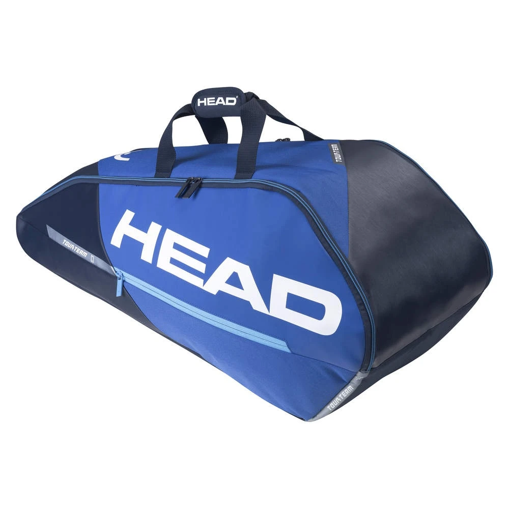 Head Tennis-Racketbag Tour Team (Schlägertasche, 2 Hauptfächer) Blau/navyblau 6R