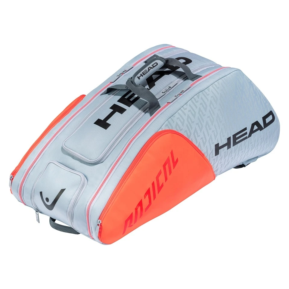 Head Tennis-Racketbag Radical (Schlägertasche, 3 Hauptfächer) Grau 12R – Bild 3