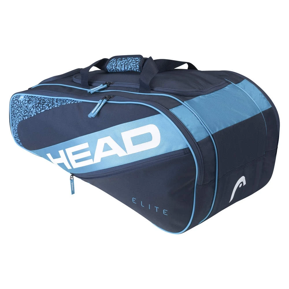 Head Tennis-Racketbag Elite Allcourt (Schlägertasche, 2 Hauptfächer) Blau