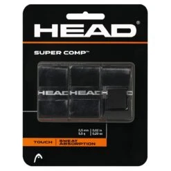 Head Overgrip Super Comp 0.5mm Schwarz 3er