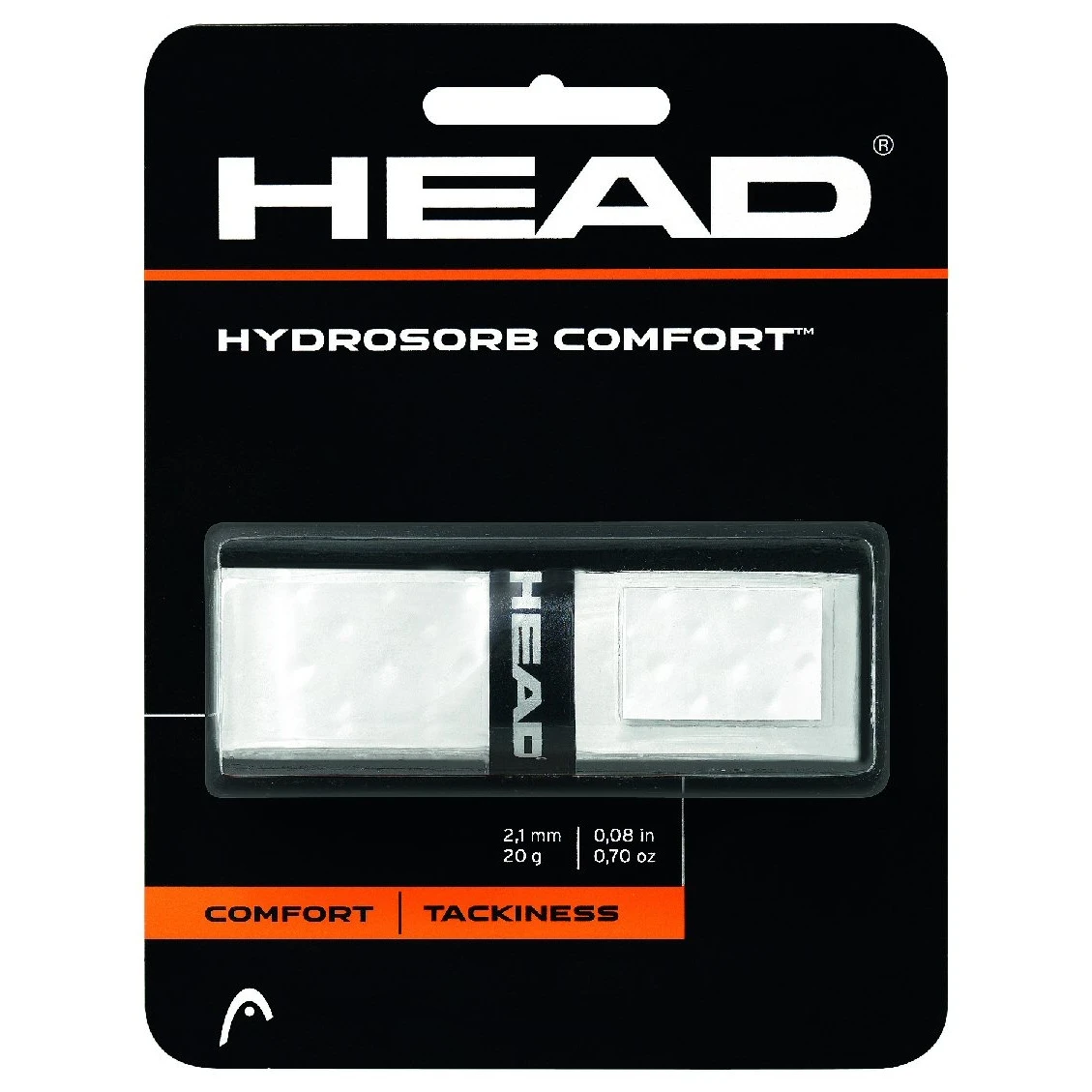 Head Basisband HydroSorb Comfort (Armschonung, Glatt) 2.1mm Weiss