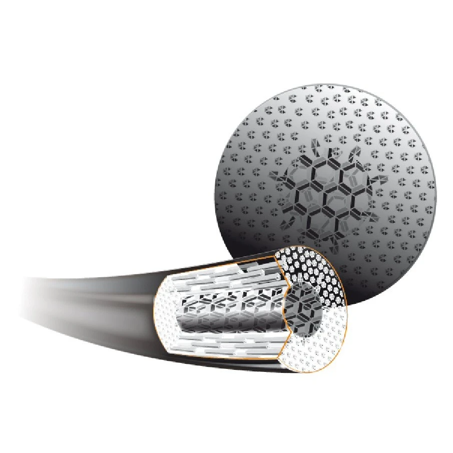 Head Tennissaite Hawk (Haltbarkeit+Power) Weiss 200m Rolle – Bild 2