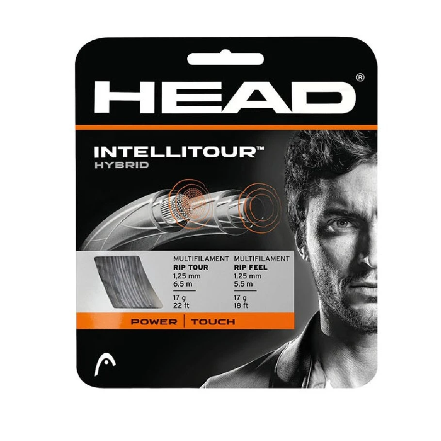 Head Tennissaite IntelliTour (Armschonung+Kontrolle) Natur 12m Set