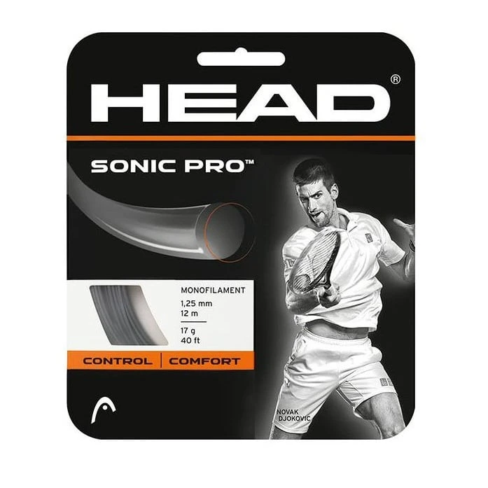 Besaitung Mit Tennissaite Head Sonic Pro (Haltbarkeit) Schwarz