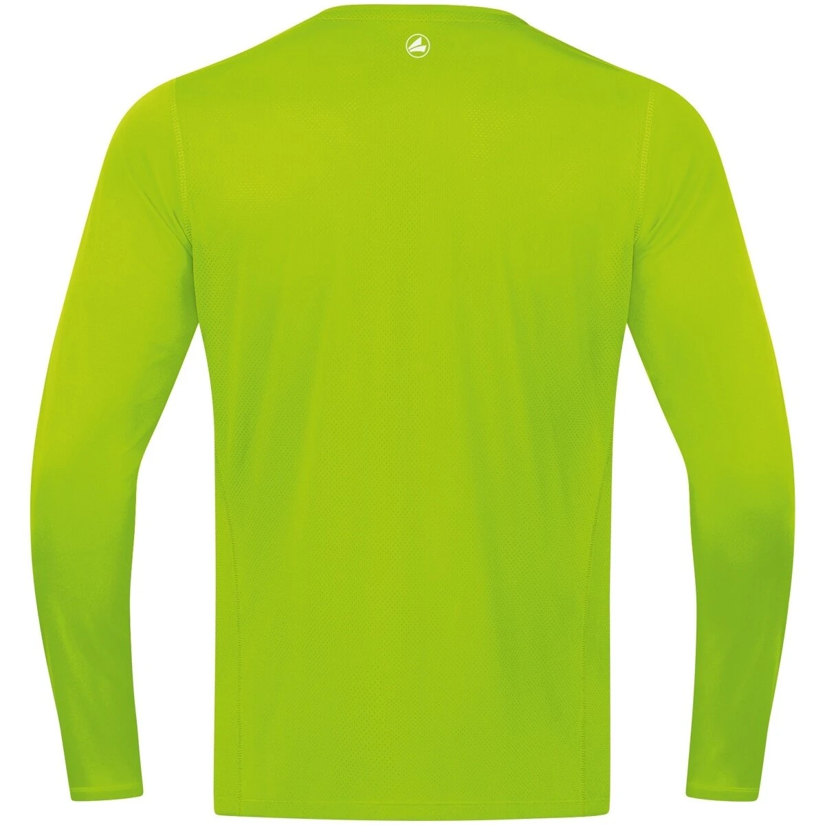JAKO Sport-Langarmshirt Run 2.0 (100% Polyester, Atmungsaktiv) Neongrün Herren – Bild 2