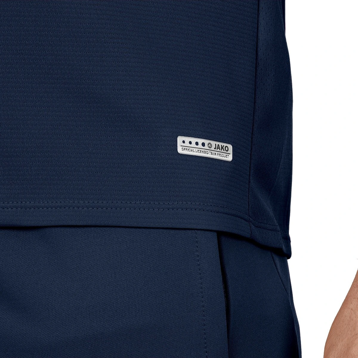 JAKO Sport-Tshirt Champ 2.0 (100% Polyester) Marine/blau/gelb Herren – Bild 5