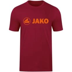 JAKO Freizeit-Tshirt Promo (Bio-Baumwolle) Weinrot Jungen