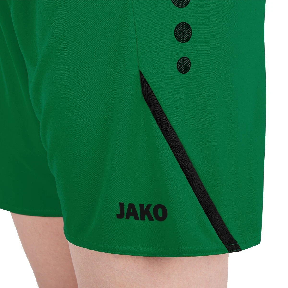 JAKO Sporthose Short Challenge (Polyester-Interlock, Ohne Innenslip) Kurz Grün Damen – Bild 5