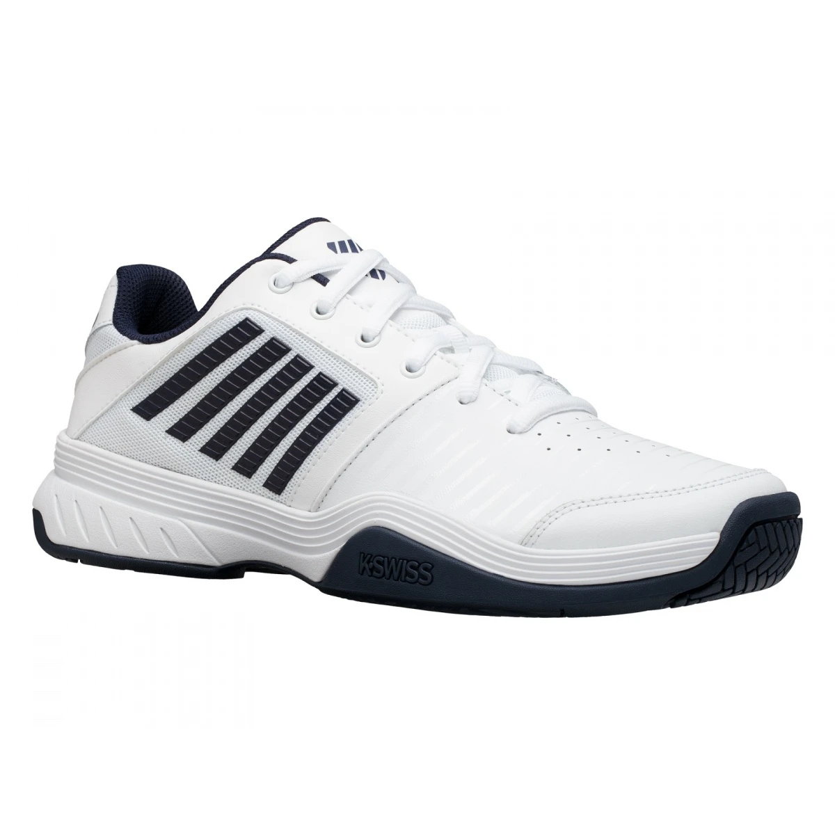KSwiss Tennisschuhe Court Express Clay/Sandplatz Weiss/navy Herren – Bild 2