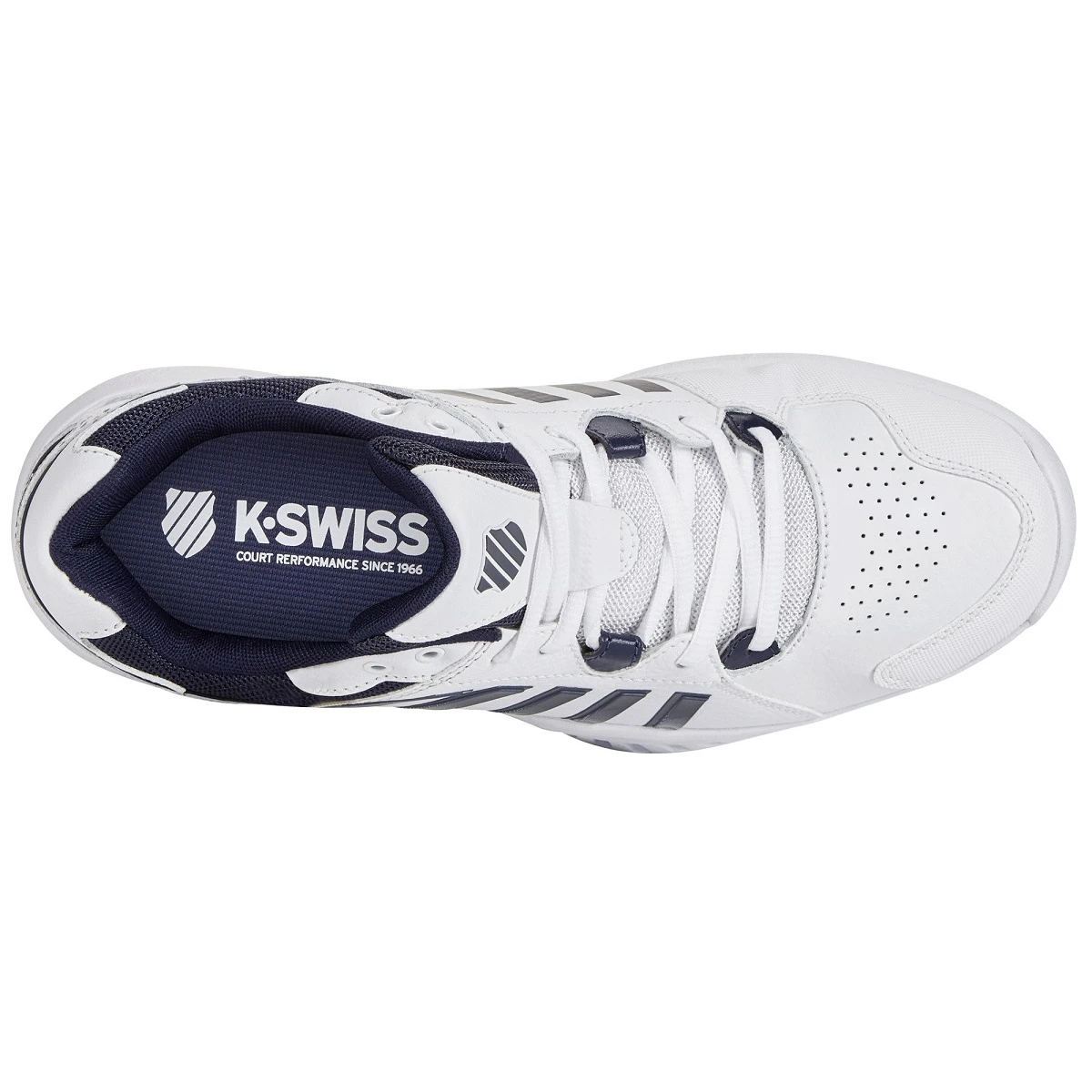 KSwiss Tennisschuhe Receiver V Indoor/Carpet/Teppich Weiss Herren – Bild 2