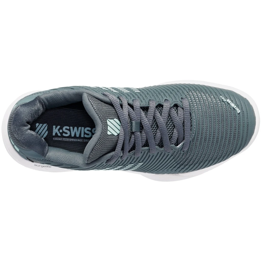 KSwiss Tennisschuhe Hypercourt Express 2 Indoor/Carpet/Teppich Grau Damen – Bild 2