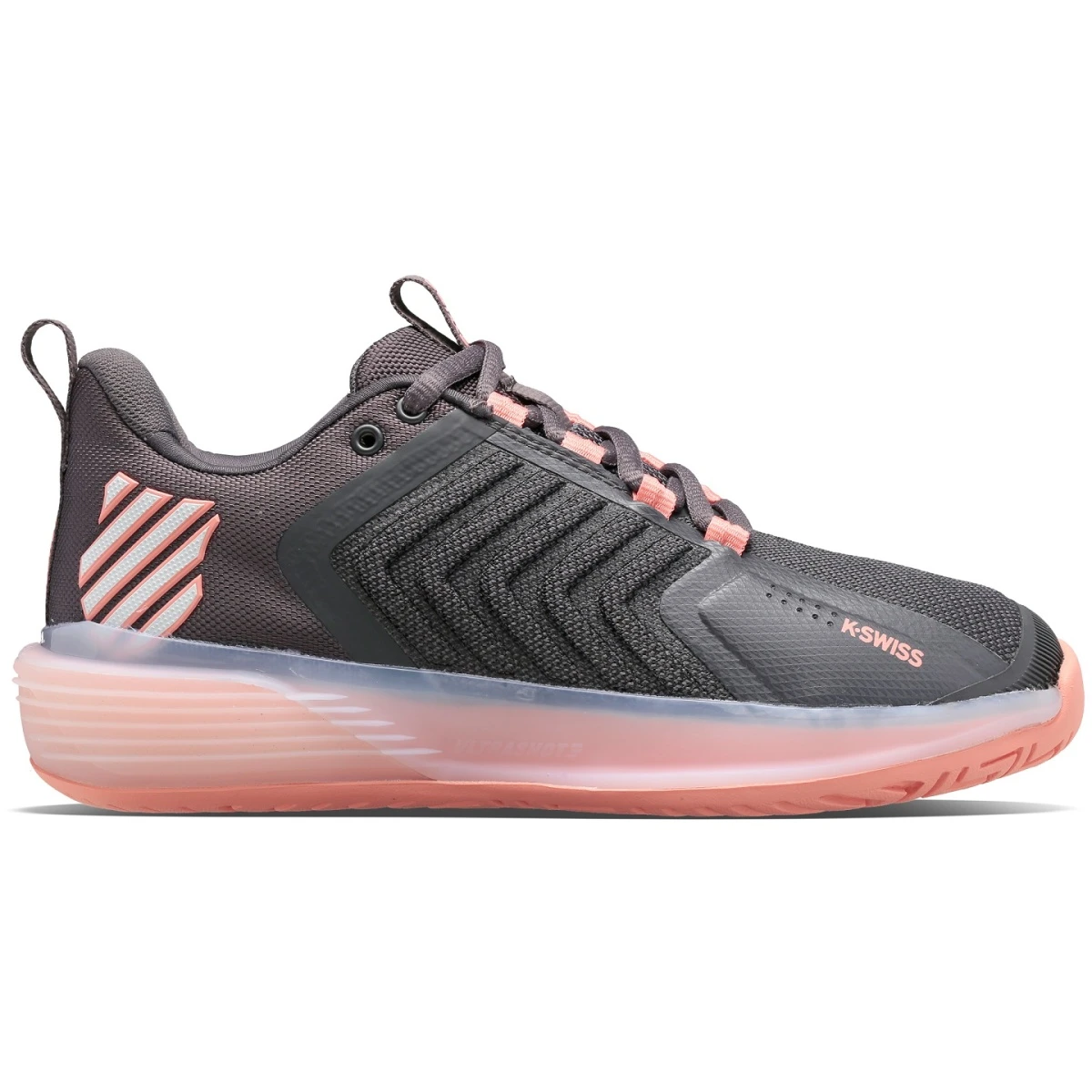 KSwiss Tennisschuhe Ultrashot 3 Allcourt Asphaltgrau Damen – Bild 3