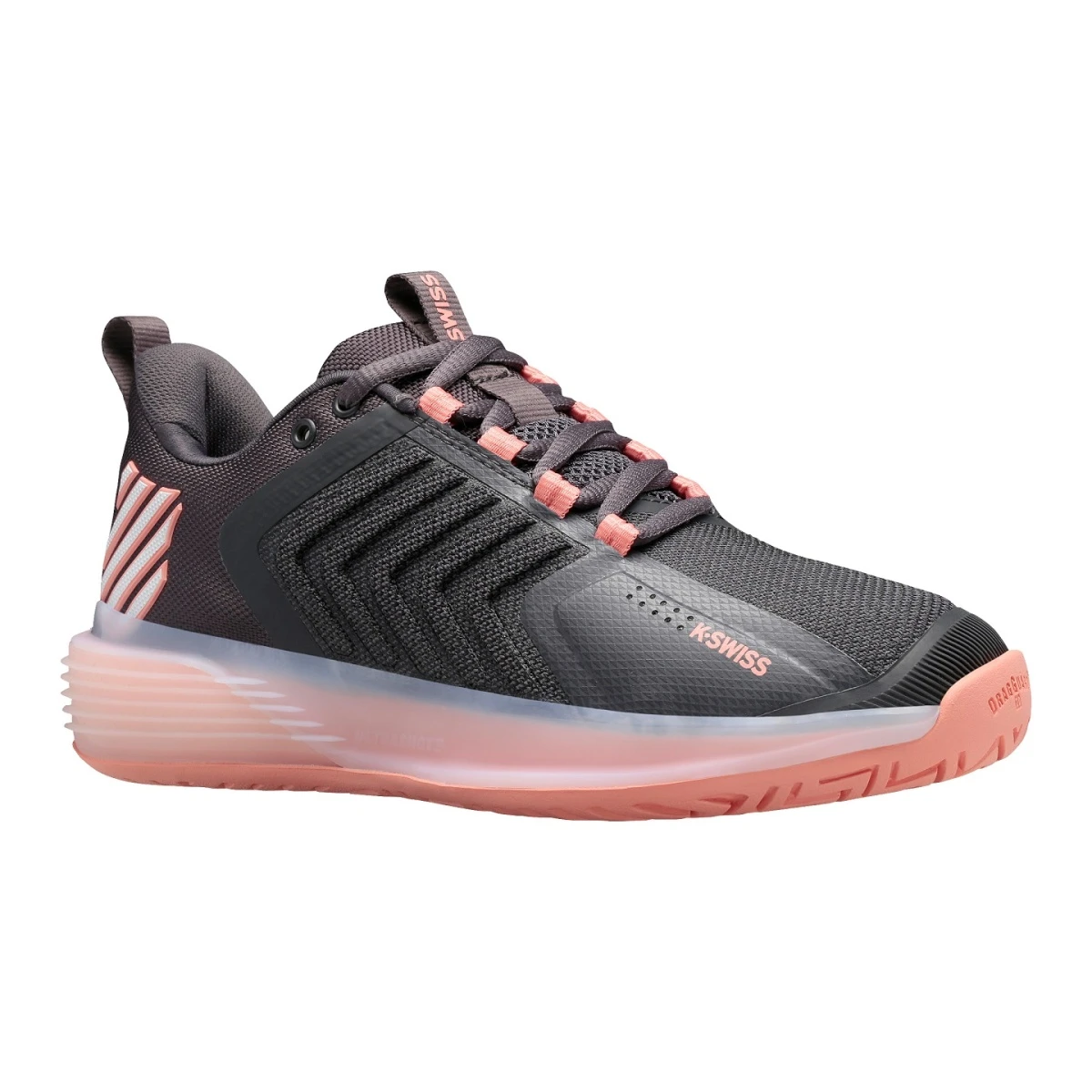 KSwiss Tennisschuhe Ultrashot 3 Allcourt Asphaltgrau Damen