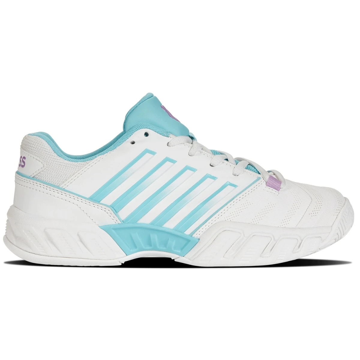 KSwiss Tennisschuhe BigShot Light 4 Allcourt Weiss/blau Damen