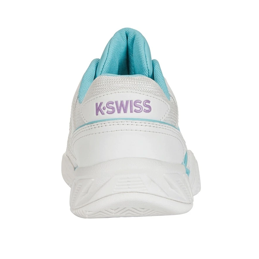 KSwiss Tennisschuhe BigShot Light 4 Allcourt Weiss/blau Damen – Bild 5