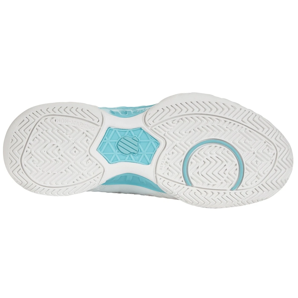 KSwiss Tennisschuhe BigShot Light 4 Allcourt Weiss/blau Damen – Bild 7