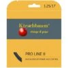 Besaitung Mit Tennissaite Kirschbaum Pro Line No II (Haltbarkeit+Kontrolle) Schwarz