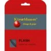 Kirschbaum Tennissaite Flash (Haltbarkeit+Power) Schwarz 12m Set