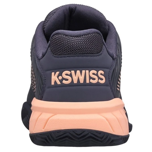 KSwiss Tennisschuhe Hypercourt Express 2 Clay/Sandplatz Graublau Kinder – Bild 4