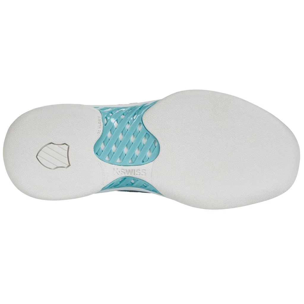 KSwiss Tennisschuhe Hypercourt Express 2 Indoor/Carpet/Teppich Weiss/blau Damen – Bild 6