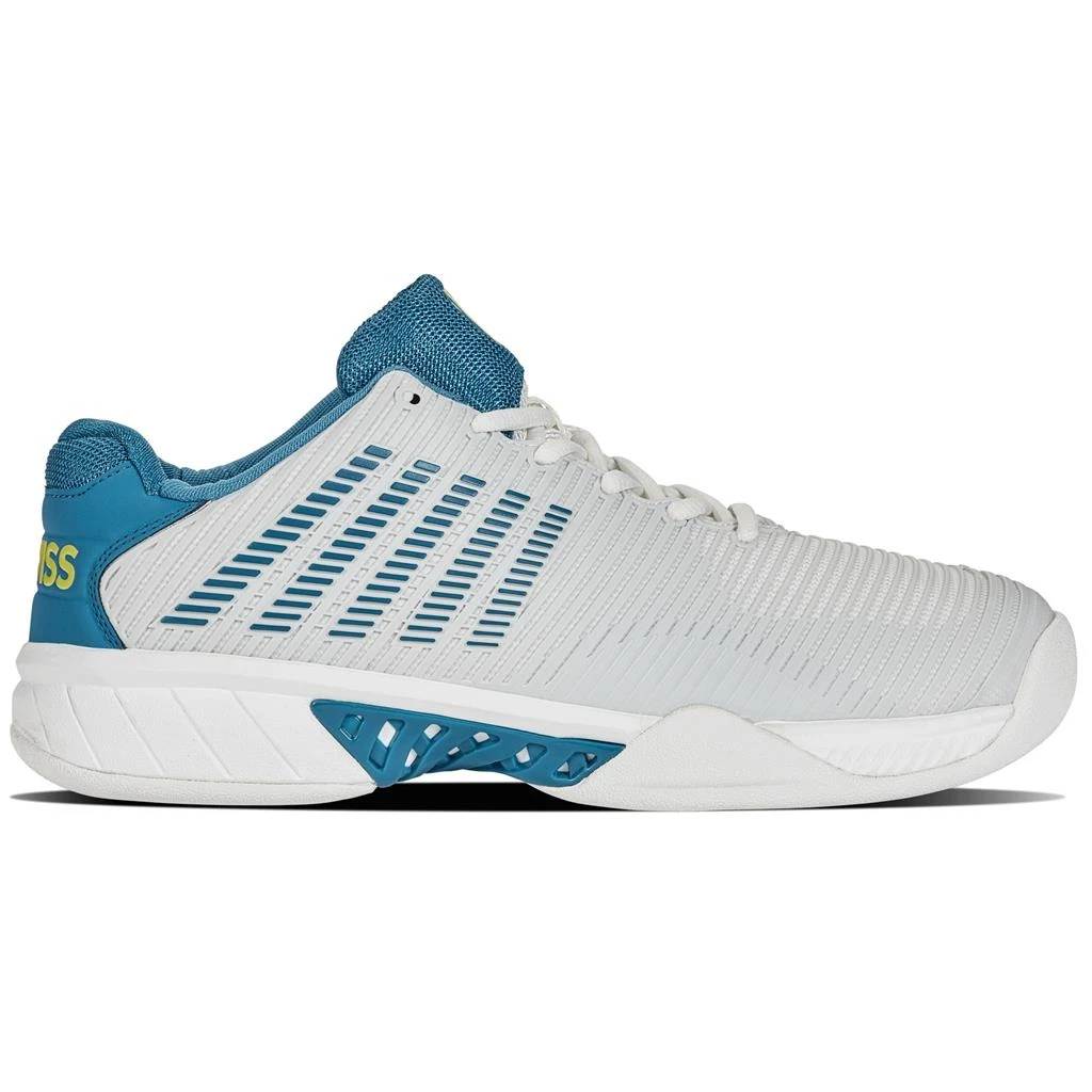 KSwiss Tennisschuhe Hypercourt Express 2 Indoor/Carpet/Teppich Weiss/blau Herren – Bild 2