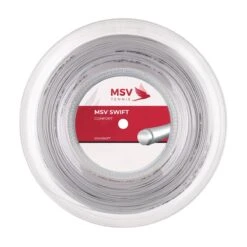 MSV Tennissaite Swift (Kontrolle+Spannungskonstanz) Weiss 200m Rolle
